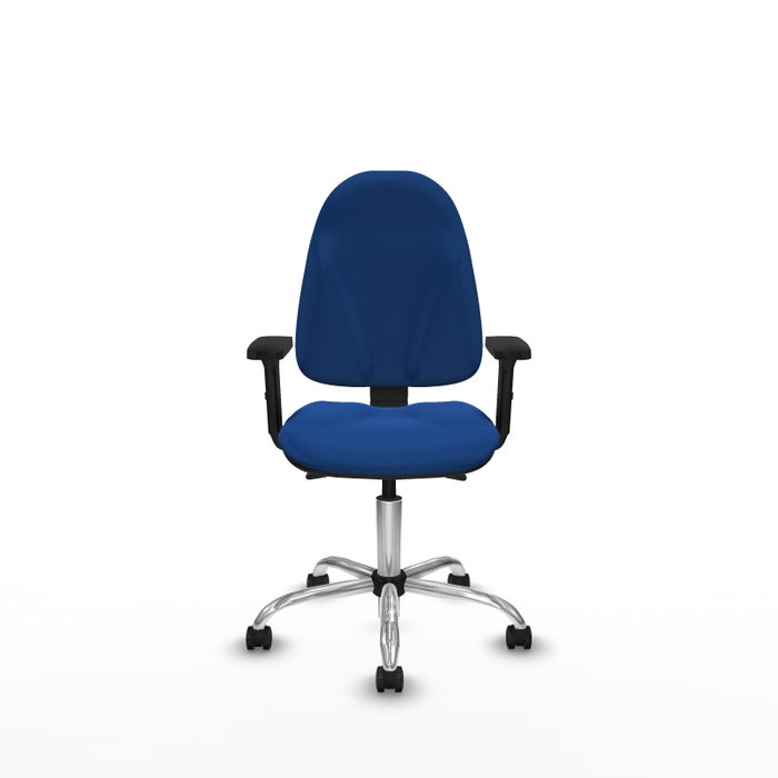 PIQUERAS Y CRESPO Silla de oficina Algarra Azul con mecanismo Asincro PIQUERAS Y CRESPO Silla de oficina Algarra Azul con mecanismo Asincro