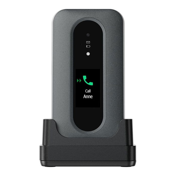 Doro Leva L30 Teléfono Concha Negro Blanco Dual SIM 4G 2MP 1150mAh IP54