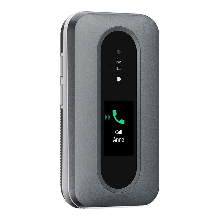 Doro Leva L30 Teléfono Concha Negro Blanco Dual SIM 4G 2MP 1150mAh IP54