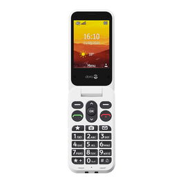 Doro Leva L30 Teléfono Concha Negro Blanco Dual SIM 4G 2MP 1150mAh IP54