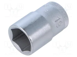 GEDORE Vaso de 19mm de 6 ángulos con encastre de 1/2 pulgada