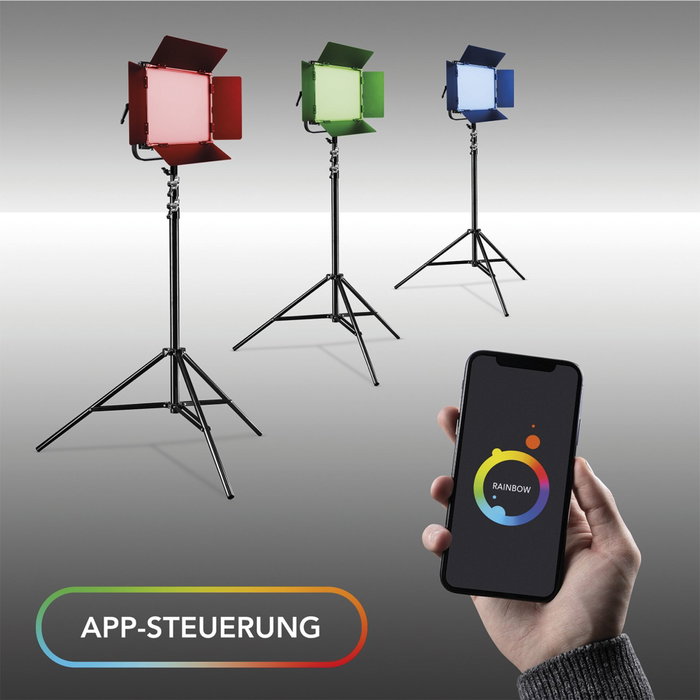 Walimex pro Rainbow LED RGBWW Square Lamp 100W