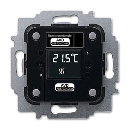 BUSCH-JAEGER BJ 6224/2.0 Accionador termostático con pantalla LCD, Gris