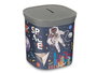 Pincello Hucha Plástico Cuadrada Astronauta Surtido 9x10.2x9 cm (Set de 48)