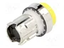 SIEMENS Interruptor de presión amarillo 22mm
