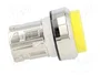 SIEMENS Interruptor de presión amarillo 22mm