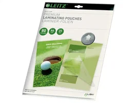 Leitz Bolsa Plastificar Din A4 80 mc Caja de 25 Unidades