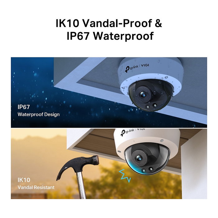 Camara vigi tp-link dome vigi c240i 2.8mm 4mp ir 30m Camara vigi tp-link dome vigi c240i 2.8mm 4mp ir 30m