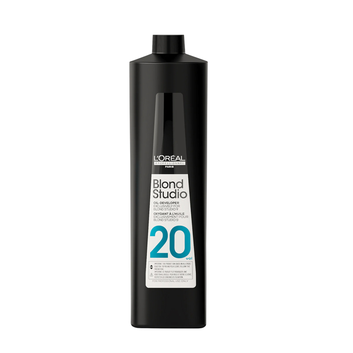 L'Oreal Professionnel, Blond Studio 9, Aceite aclarador de cabello, Desarrollador, 1000 ml L'Oreal Professionnel, Blond Studio 9, Aceite aclarador de cabello, Desarrollador, 1000 ml