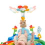 Fisher-Price Gimnasio de Actividades 3 en 1 Pataditas y Balanceo con Móvil y Espejo