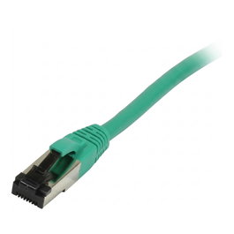 Synergy21 Patchkabel RJ45 CAT8.1, 0,25m, verde, S-STP(S/FTP)