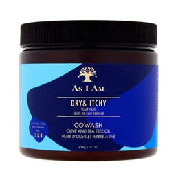 As I Am Dry & Itch Scalp Care Olive Tea Tree Co Wash 454g
