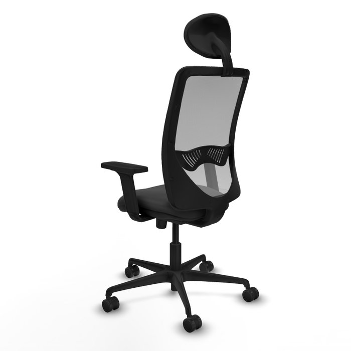PIQUERAS Y CRESPO Silla de oficina Zulema con mecanismo Sincro, Gris oscuro y Gris PIQUERAS Y CRESPO Silla de oficina Zulema con mecanismo Sincro, Gris oscuro y Gris