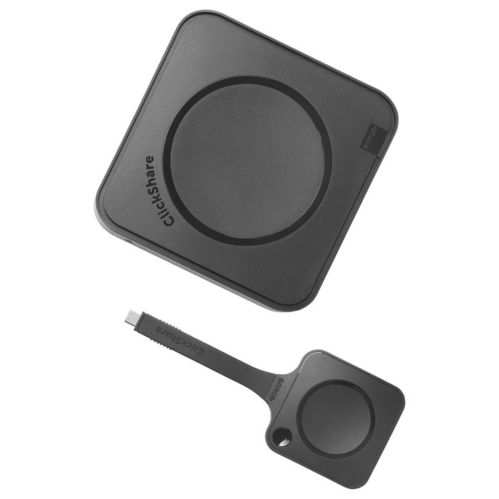 BARCO ClickShare Hub Core Sistema Gestión Videoconferencia 5K Ultra HD con Panel Control, 10.1" Pantalla Táctil, Wi-Fi 7, USB-C