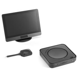 BARCO ClickShare Hub Core Sistema Gestión Videoconferencia 5K Ultra HD con Panel Control, 10.1" Pantalla Táctil, Wi-Fi 7, USB-C