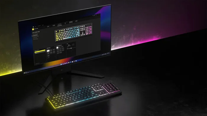 Corsair K55 CORE Negro Distribución Portugués