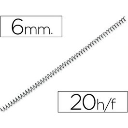 Espiral de metal Q-Connect Yosan Negro