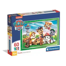 Clementoni 8005125260713 Paw Patrol Rompecabezas de 60 Piezas