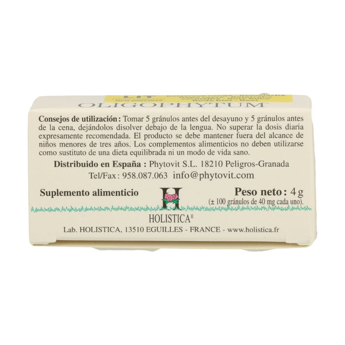 Holistica Oligophytum Litio (H20 LIT) 100 comprimidos sublinguales