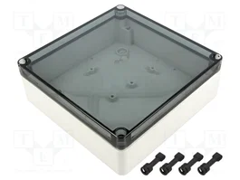 SPELSBERG TK PC 1818-6F-TO Carcasa Universal de Policarbonato Gris