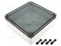 SPELSBERG TK PC 1818-6F-TO Carcasa Universal de Policarbonato Gris