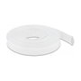 DeLOCK Funda trenzada estirable 10 m x 25 mm blanco