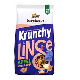 BARNHOUSE Muesli Krunchy Proteico Lenteja-Manzana 325Gr. Bio