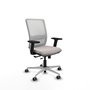 PIQUERAS Y CRESPO Silla de oficina Haches Blanco con Mecanismo Sincro/Traslack