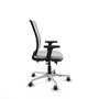 PIQUERAS Y CRESPO Silla de oficina Haches Blanco con Mecanismo Sincro/Traslack