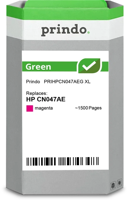 Prindo Green XL Magenta Cartucho de Tinta Compatible con HP 951 XL – 1500 Páginas Prindo Green XL Magenta Cartucho de Tinta Compatible con HP 951 XL – 1500 Páginas