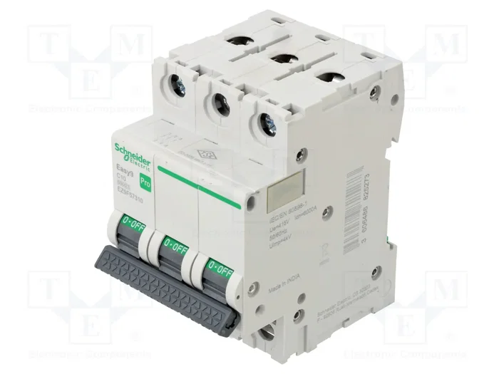 SCHNEIDER ELECTRIC Easy9 Pro Interruptor magnetotérmico 3 polos 10A 6kA SCHNEIDER ELECTRIC Easy9 Pro Interruptor magnetotérmico 3 polos 10A 6kA