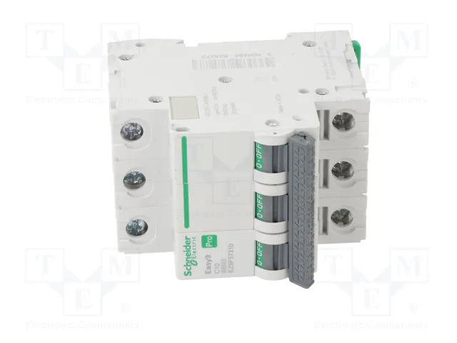 SCHNEIDER ELECTRIC Easy9 Pro Interruptor magnetotérmico 3 polos 10A 6kA SCHNEIDER ELECTRIC Easy9 Pro Interruptor magnetotérmico 3 polos 10A 6kA
