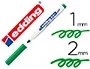 Edding 661 Marcador Pizarra Blanca Verde (Set de 10) para Escribir y Dibujar, Punta Redonda 1-2mm (Set de 10)