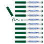 Edding Marcador para Pizarra Blanca 661 Verde (Set de 10)