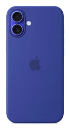 Apple Funda de silicona con MagSafe para iPhone 16 Plus - Azul ultramar