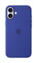 Apple Funda iPhone 16 Plus Silicona con MagSafe - Azul Ultramarino - MYYF3ZM/A - Compatibilidad Total, Carga Inalámbrica y Protección