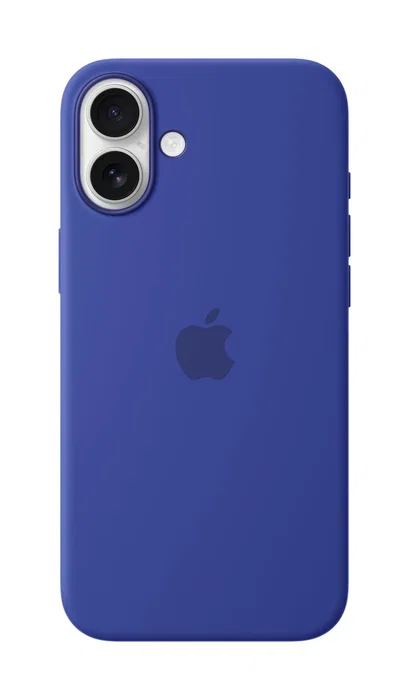 Apple Funda iPhone 16 Plus Silicona con MagSafe - Azul Ultramarino - MYYF3ZM/A - Compatibilidad Total, Carga Inalámbrica y Protección