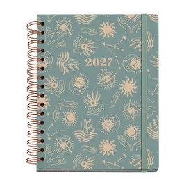 Miquelrius Agenda Anual 2027 Trends Astral Wire-O Good Fortune