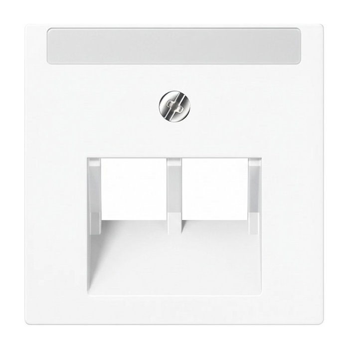 Jung A569-2NAPLUAWW Abdeckung para Toma de Conector IAE/UAE, Cubierta Blanca Jung A569-2NAPLUAWW Abdeckung para Toma de Conector IAE/UAE, Cubierta Blanca