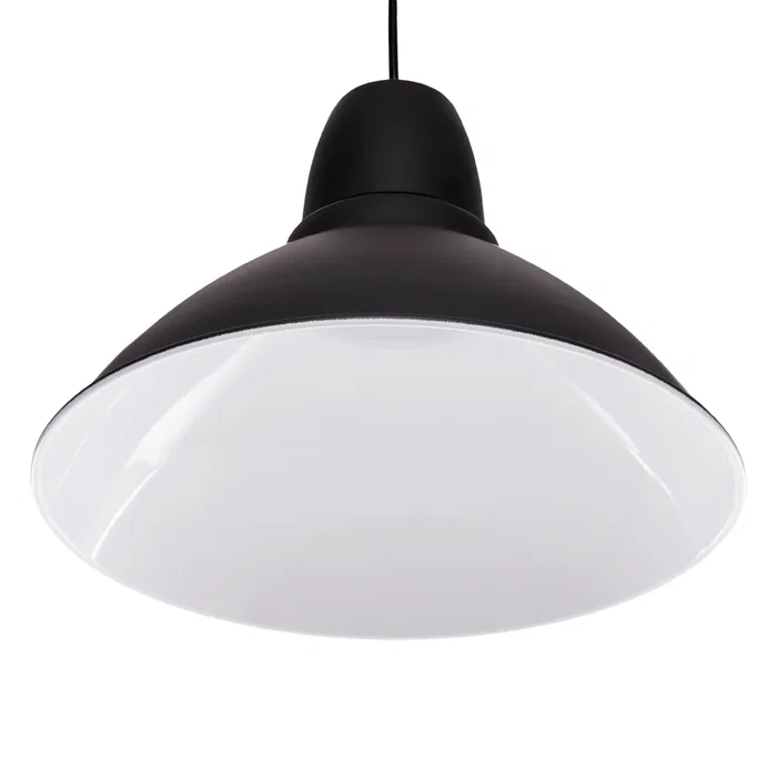 SKD Lámpara Colgante de Aluminio Makayla Diseño Minimalista con Cable Regulable, para Bombillas LED - SKD-P003-W