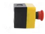 OMRON A22E-M-11B Casete de Control con Cabeza de Seta Roja