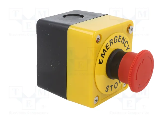 OMRON A22E-M-11B Casete de Control con Cabeza de Seta Roja OMRON A22E-M-11B Casete de Control con Cabeza de Seta Roja