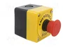 OMRON A22E-M-11B Casete de Control con Cabeza de Seta Roja