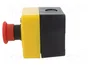 OMRON A22E-M-11B Casete de Control con Cabeza de Seta Roja