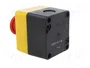 OMRON A22E-M-11B Casete de Control con Cabeza de Seta Roja