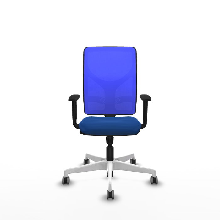 PIQUERAS Y CRESPO Silla de oficina Motilla Azul con Mecanismo Sincro PIQUERAS Y CRESPO Silla de oficina Motilla Azul con Mecanismo Sincro