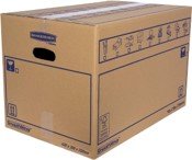 Caja de Mudanza Montaje Manual M 430X300X250. Cartón Simple Bankers Box 6208301 10 unidades