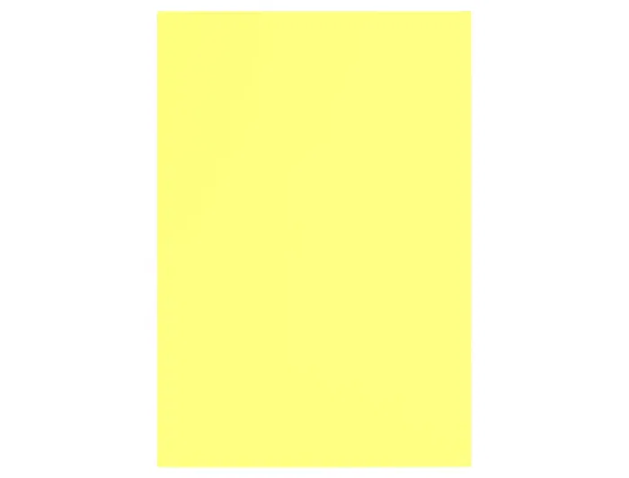 Liderpapel Cartulina A4 180g/m2 Amarillo Paquete de 100 Hojas