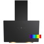 Bomann DU 7611 G Campana Extractora Diagonal Negro Mate