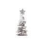 DKD Home Decor Árbol de Corteza de Abedul Nevado Natural 34x34x102 cm